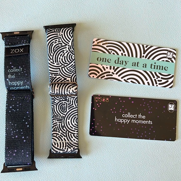 zox Wearables Zox Stretch Apple Watch Band Set Of 2 4mm Size Poshmark